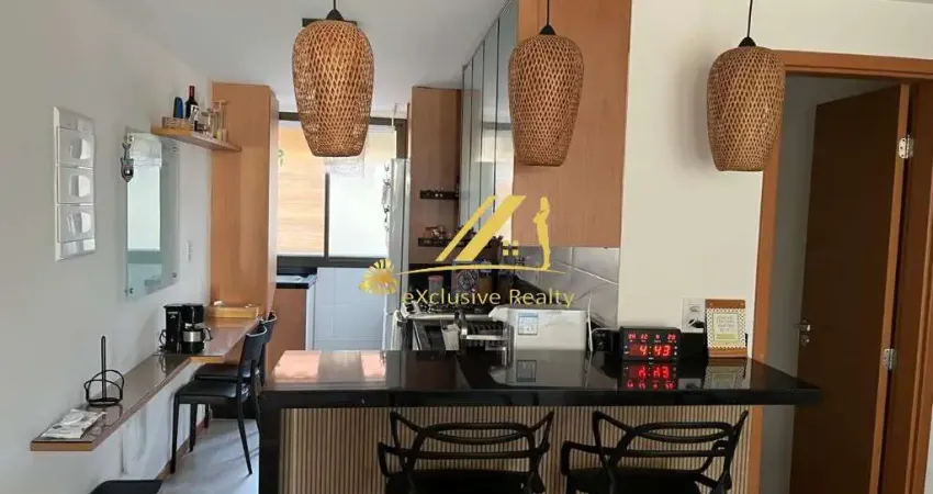 Village em Itacimirim, finamente decorado e mobiliado. Condomínio Eko Itacimirim na Ilha do Meio. 2 suítes, com lavabo e varanda. 65,80m2.