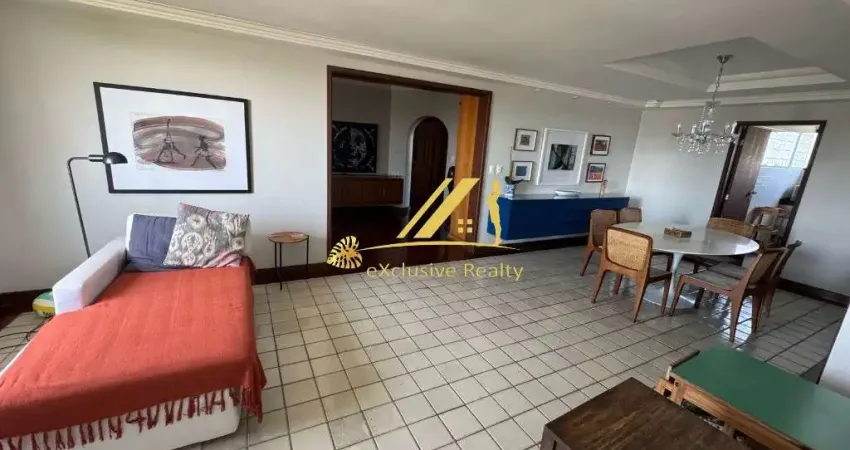 Apartamento amplo perto de tudo, 3 suítes, sendo 2 com closet, 216m2. andar alto, com vista mar, bem ventilado. edifício acróple, parque bela vista