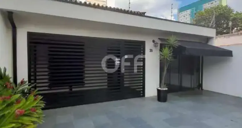 Casa comercial para alugar na Ana Jarvis, 38, Cambuí, Campinas