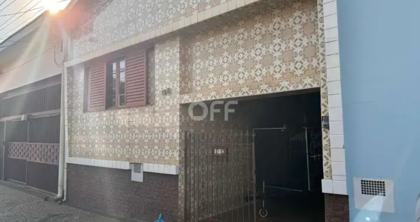 Casa com 3 quartos à venda na Avenida Doutor Carlos de Campos, 196, Vila Industrial, Campinas