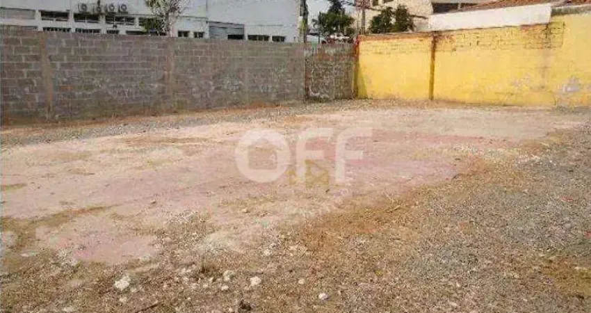 Terreno comercial para alugar na Rua Manoel Francisco Mendes, 133, Jardim do Trevo, Campinas