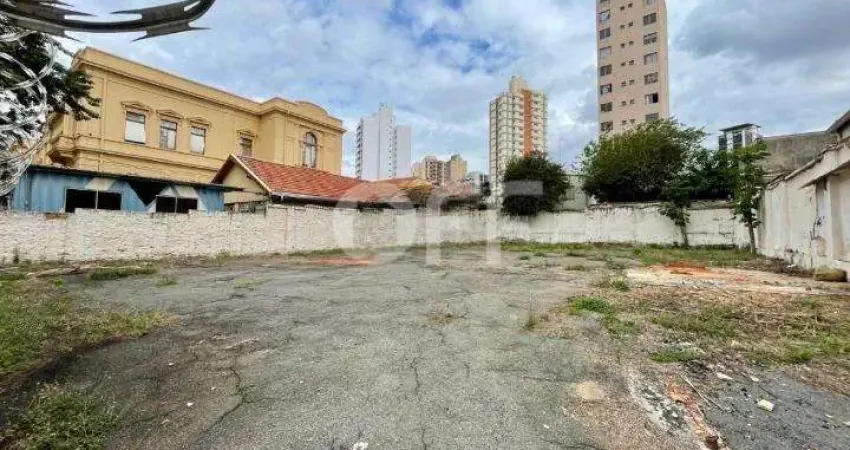 Terreno comercial à venda na Rua Culto à Ciência, 229, Botafogo, Campinas