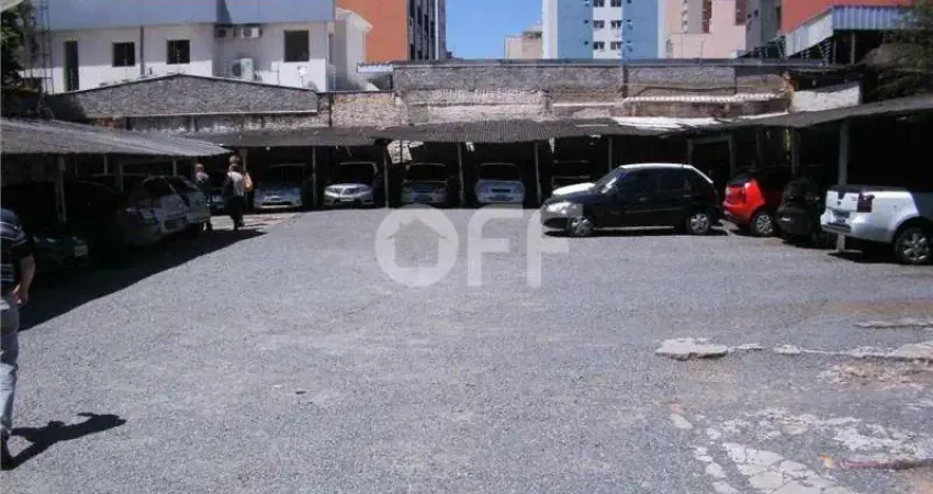 Terreno comercial à venda no Centro, Campinas 