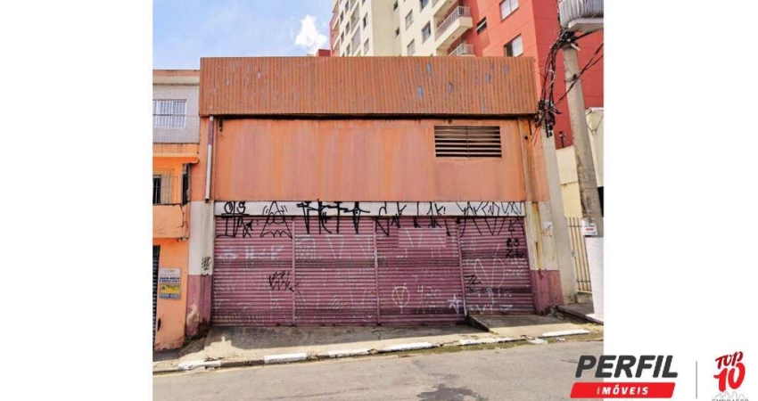 GALPÃO COMERCIAL COM 504M² DE ÁREA COM 02 BANHEIROS