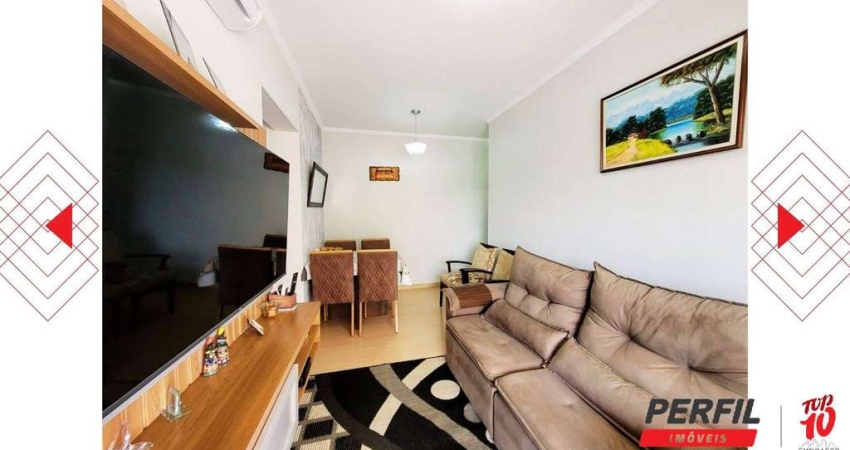 APARTAMENTO À VENDA COM 52M², 02 DORMITÓRIOS E 01 VAGA