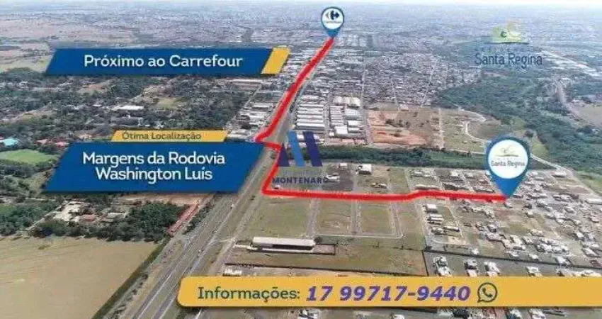Terreno à venda no Residencial Santa Regina, São José do Rio Preto 