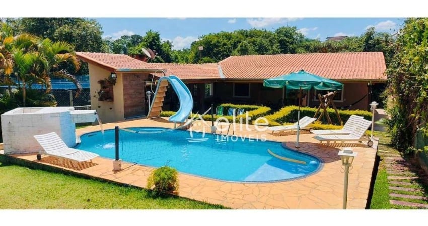 Chácara com 3 dormitórios à venda, 1026 m² por R$ 820.000,00 - Rio Abaixo - Atibaia/SP