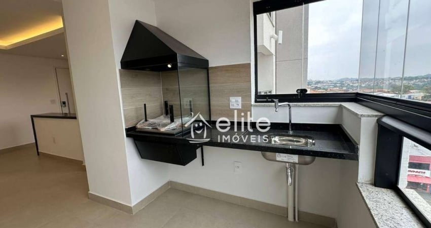 Apartamento com 2 SUÍTES, 85 m² - venda por R$ 990.000 ou aluguel por R$ 7.900/mês - Alvinópolis - Atibaia/SP