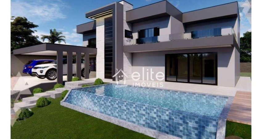 Casa com 4 dormitórios à venda, 204 m² por R$ 1.950.000,00 - Recanto Tranqüilo - Atibaia/SP