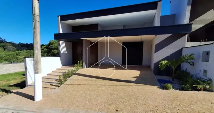 Casa em condomínio fechado com 3 quartos para alugar na Avenida Recanto das Esmeraldas, 1126, Parque das Esmeraldas II, Marília