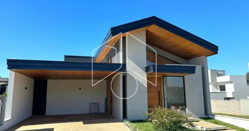 Casa em condomínio fechado com 3 quartos para alugar na Rua: Alvino Stroppa, Quadra H, 503, Jardim Tangará, Marília