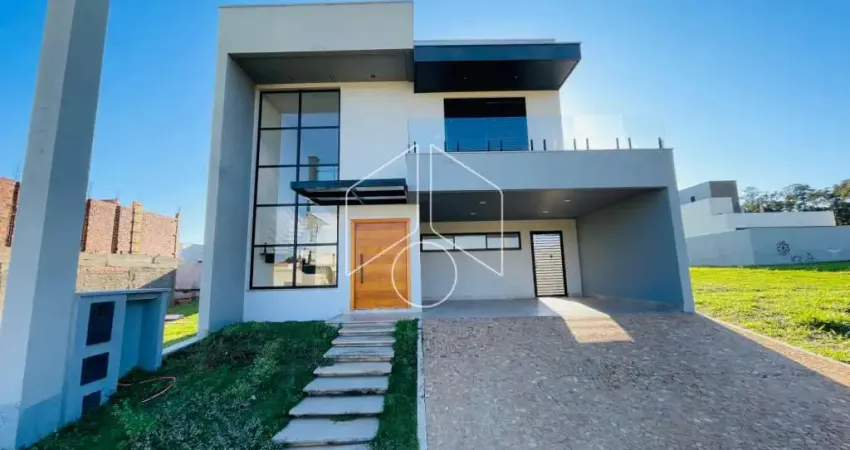 Casa em condomínio fechado com 3 quartos para alugar na Avenida Brigadeiro Eduardo Gomes, 40881, Residencial Vale Verde, Marília