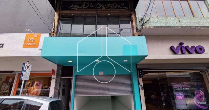 Sala comercial para alugar na Rua Prudente de Morais, Superior, 1091, Centro, Marília