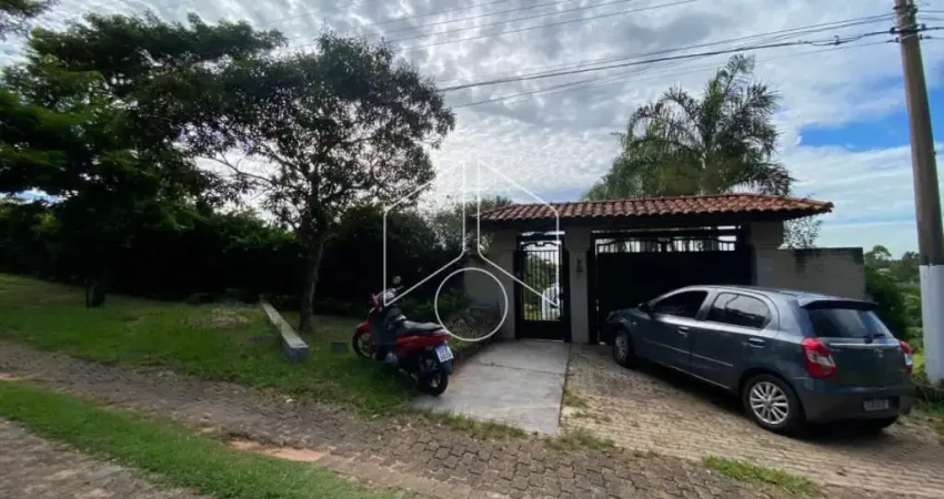 Chácara / sítio com 4 quartos para alugar na Avenida João Spadoto, Quadra 5, 3097, Sítios de Recreio Santa Rosa (Padre Nóbrega), Marília