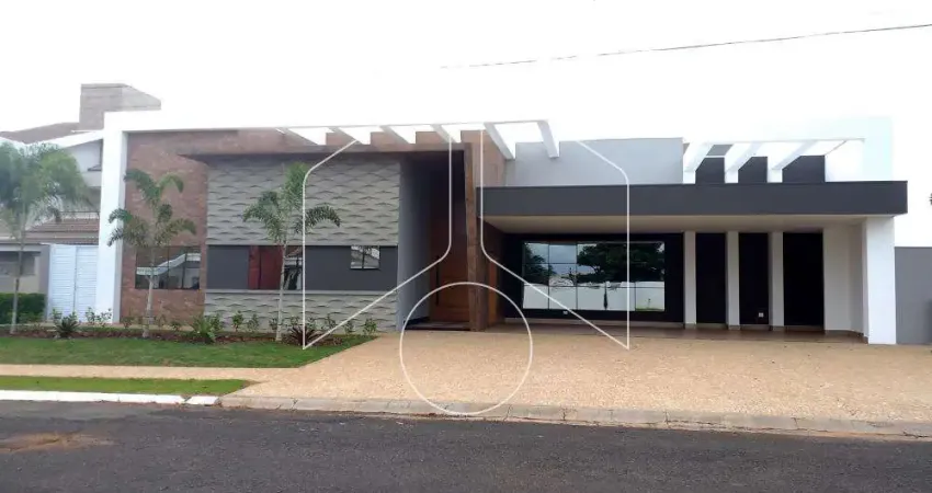 Casa em condomínio fechado com 3 quartos para alugar na Avenida Brigadeiro Eduardo Gomes, Quadra 1, 40874, Residencial Vale Verde, Marília