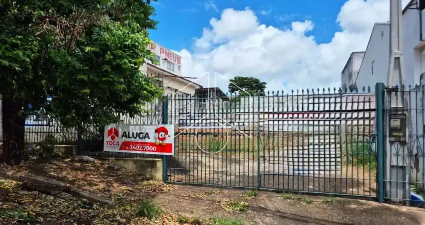 Terreno comercial para alugar na Rua Setembrino Cardoso Maciel, 273, Fragata, Marília