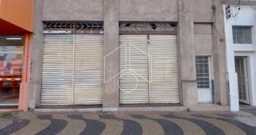 Sala comercial para alugar na Avenida Sampaio Vidal, 5118, Centro, Marília