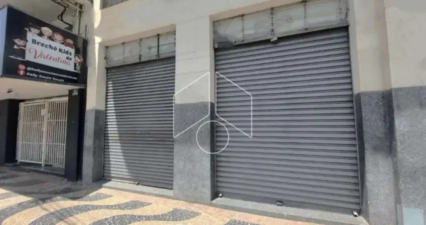 Sala comercial para alugar na Avenida Sampaio Vidal, 1146, Centro, Marília