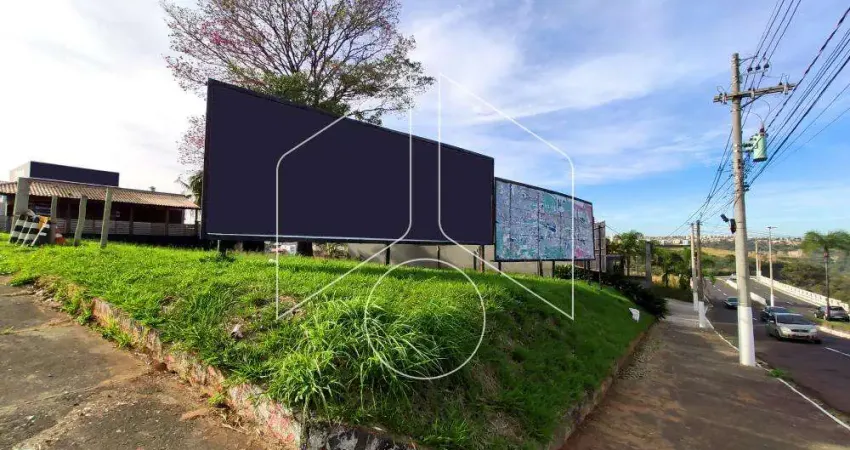 Terreno comercial para alugar na Avenida Sampaio Vidal, 86, Barbosa, Marília