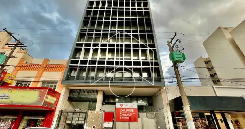 Sala comercial para alugar na Avenida Sampaio Vidal, 6133, Centro, Marília