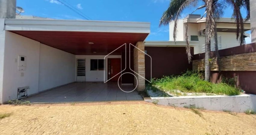 Casa em condomínio fechado com 3 quartos para alugar na Rua André Martins Parra, 2118, Jardim Colibri, Marília
