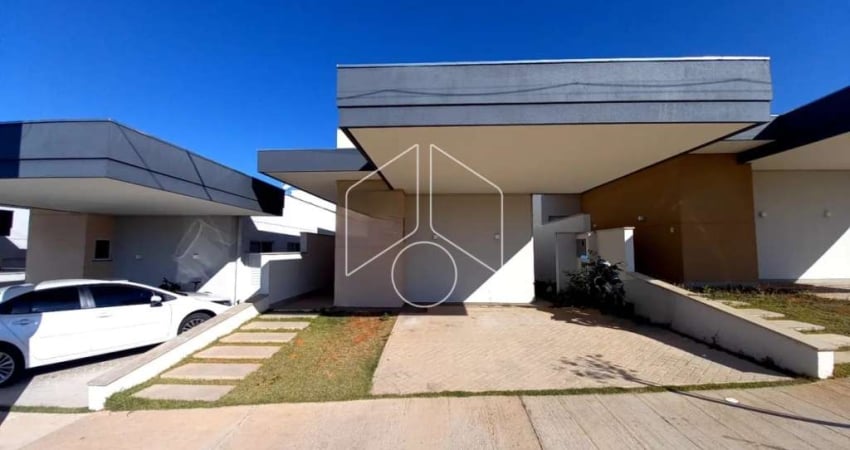 Casa em condomínio fechado com 3 quartos para alugar na Avenida Cascata, 10851, Jardim Maria Izabel, Marília