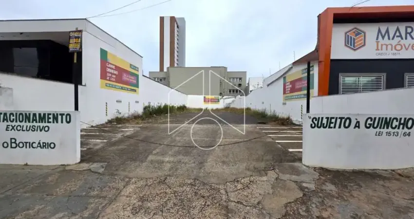 Terreno comercial para alugar na Rua Bahia, 3079, Centro, Marília