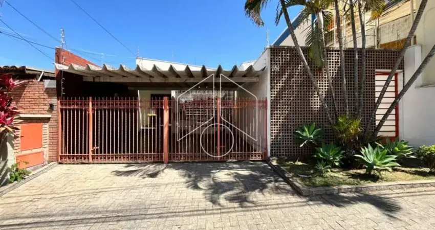 Casa com 3 quartos para alugar na Rua Aimorés, 2158, Senador Salgado Filho, Marília