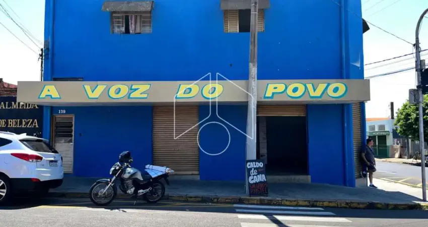 Sala comercial para alugar na Rua Rinópolis, Comercial, 1118, Palmital, Marília