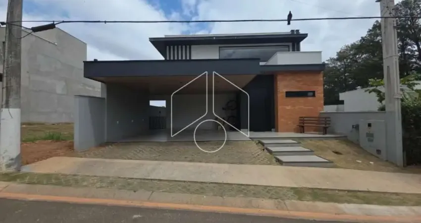 Casa em condomínio fechado com 3 quartos para alugar na Alameda da paz, 397, Parque das Esmeraldas II, Marília