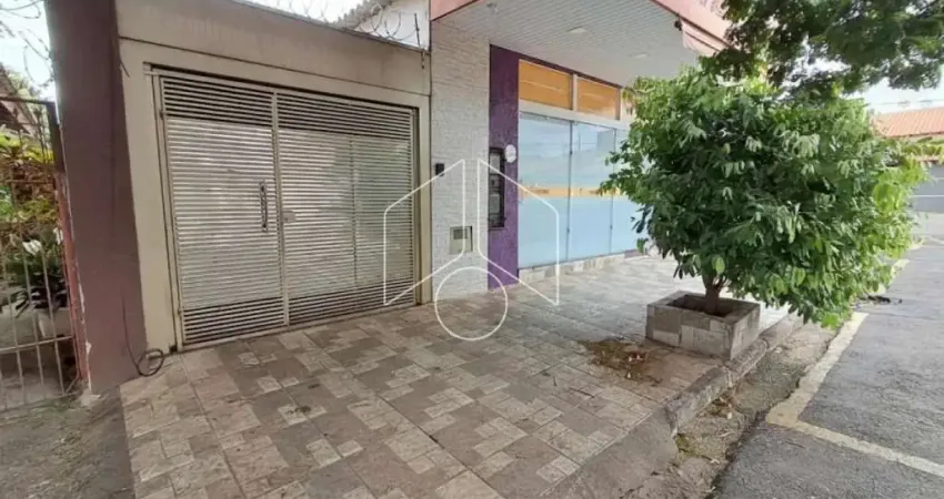 Casa comercial para alugar na Rua Fernando Fontana, 2145, Núcleo Habitacional Costa e Silva, Marília