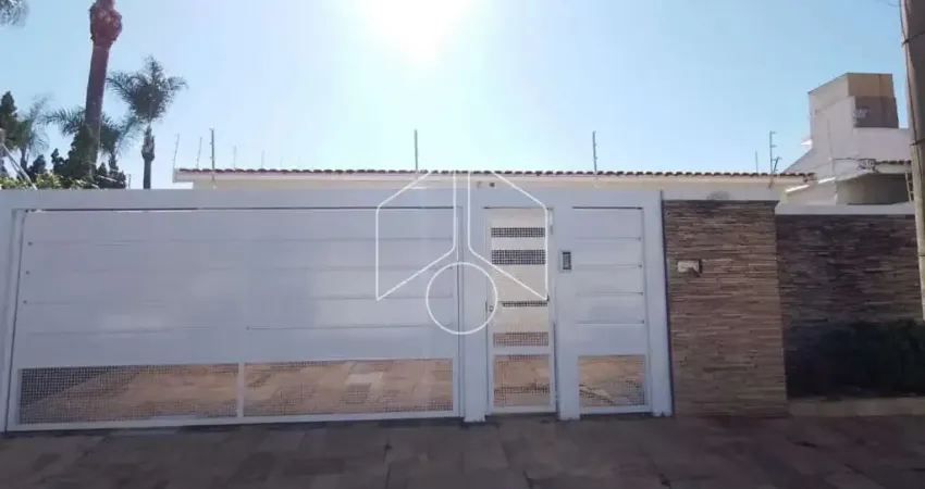 Casa com 4 quartos para alugar na Rua Francisco José Capelini, 3058, Jardim Aeroporto, Marília