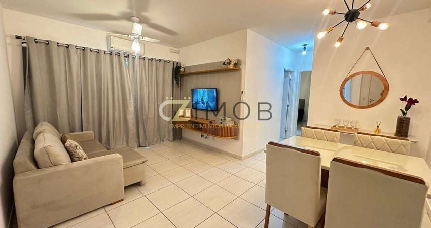 Apartamento Mobiliado com 2 dormitórios para alugar, 88 m² por R$3940,00/mês - Vila do Golf - Ribei