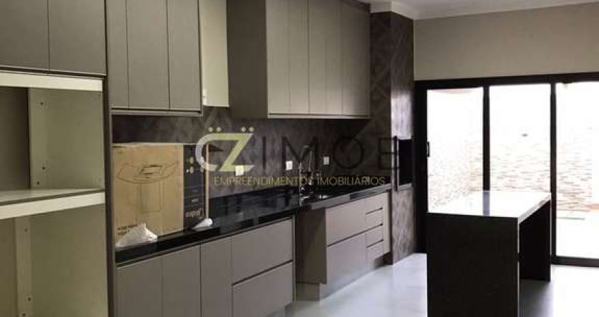 Casa térrea à venda em Bonfim Paulista – 3 suítes, espaço gourmet e piscina em condomínio de alto p