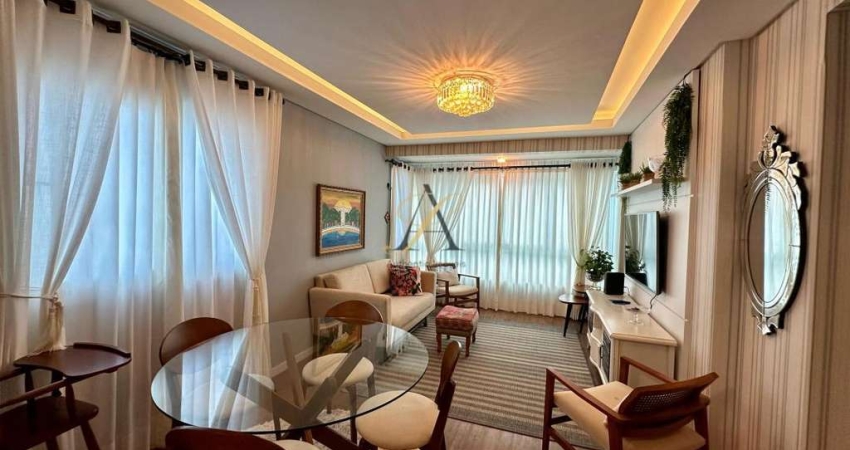 Apartamento mobiliado na quadra do mar em Balneário Camboriú