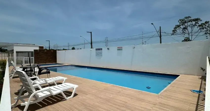 Casa em condomínio fechado com 2 quartos para alugar na Avenida Atlântica, Olho D'Água, São Luís