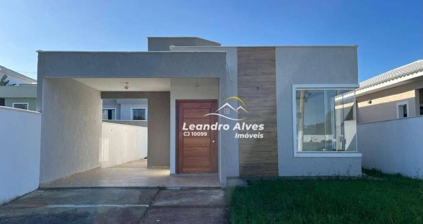 Casa com 2 dormitórios à venda, 80 m² por R$ 420.000,00 - Pindobas - Maricá/RJ