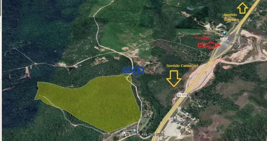 Terreno à venda em camaçari-ba, no bairro ba-535, com 189.486,00 m² de área! confira!
