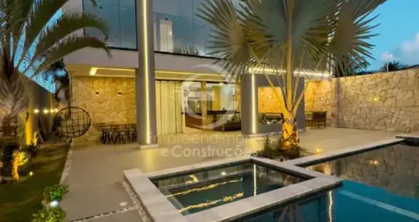 Imóvel à venda: casa de luxo no centro de barra do jacuípe-ba com 5 quartos, 3 suítes e 350m² de área. venha conferir!