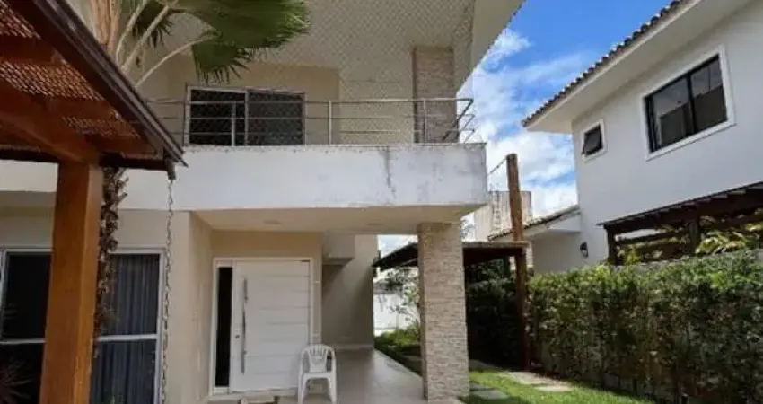 Venda de casa de luxo em vilas do atlântico: 4 quartos, 4 suítes, 6 banheiros, 2 vagas de garagem - 350m² - lauro de freitas-ba.