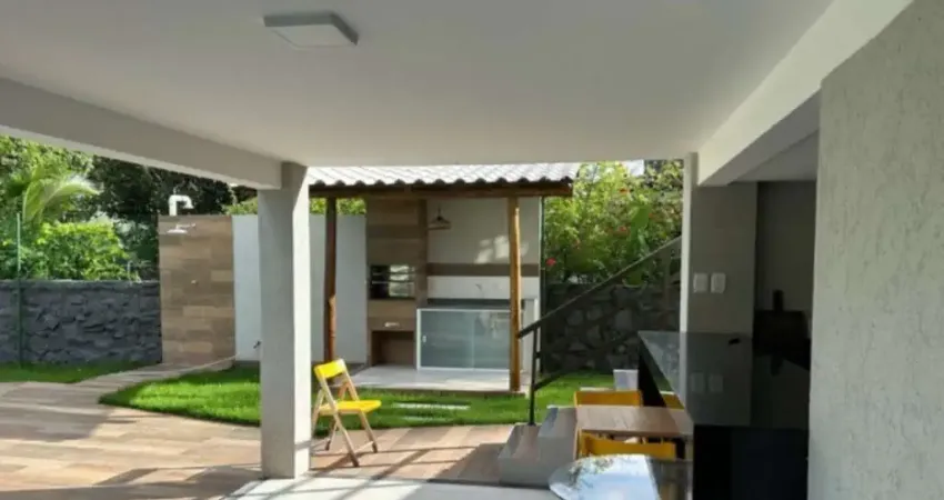 Espetacular casa à venda em lauro de freitas-ba, bairro portão: 4 quartos, 4 suítes, 6 banheiros, 6 vagas, 500m²!