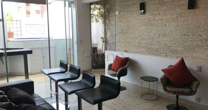 Cobertura à venda em Campinas, Cambuí, com 3 quartos, com 125 m², Condomínio Edifício Xapuri