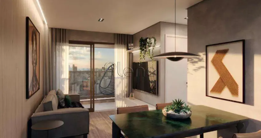 Apartamento à venda com 2 dormitórios no Botafogo, Campinas