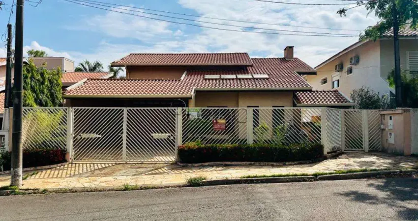 Casa à venda em Campinas, Loteamento Caminhos de São Conrado (Sousas), com 3 quartos, com 254 m²