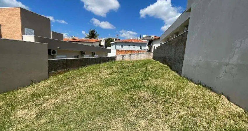Terreno à venda com 300 m² no Condomínio Porto do Sol, Valinhos.