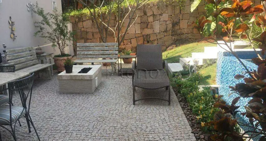 Sobrado à venda em campinas, loteamento alphaville campinas, com 4 suítes, com 520 m²