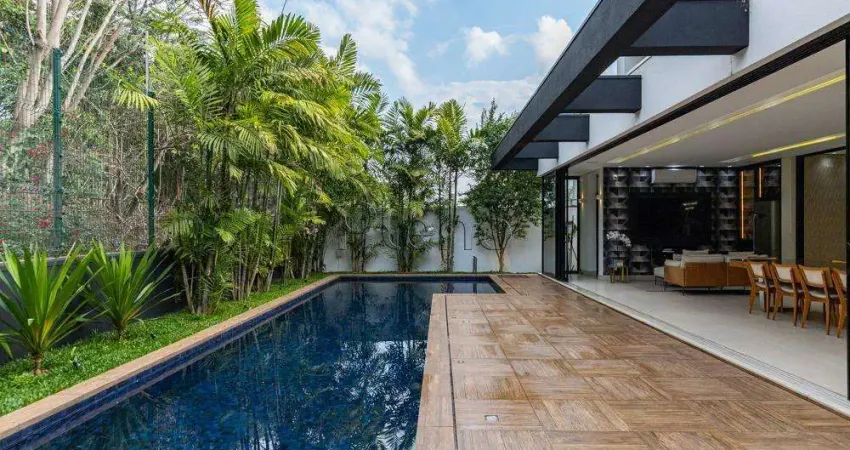 Sobrado à venda com 4 suítes no alphaville dom pedro 3, campinas.