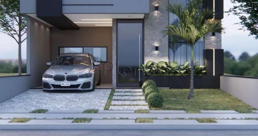 Casa à venda em Indaiatuba, Loteamento Park Gran Reserve, com 3 suítes, com 135 m²