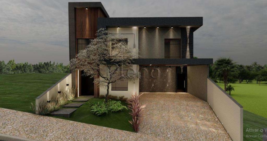 Casa nova à venda no Condomínio Villaggio Di Napolli, no bairro Loteamento Residencial Santa Gertrudes, em Valinhos - São Paulo.