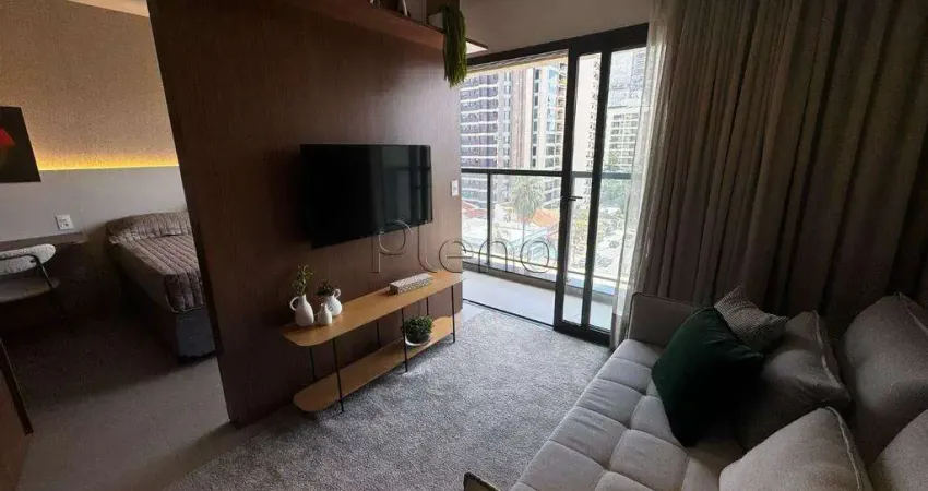 Apartamento à venda em Campinas, Cambuí, com 1 suíte, com 42 m², MM536